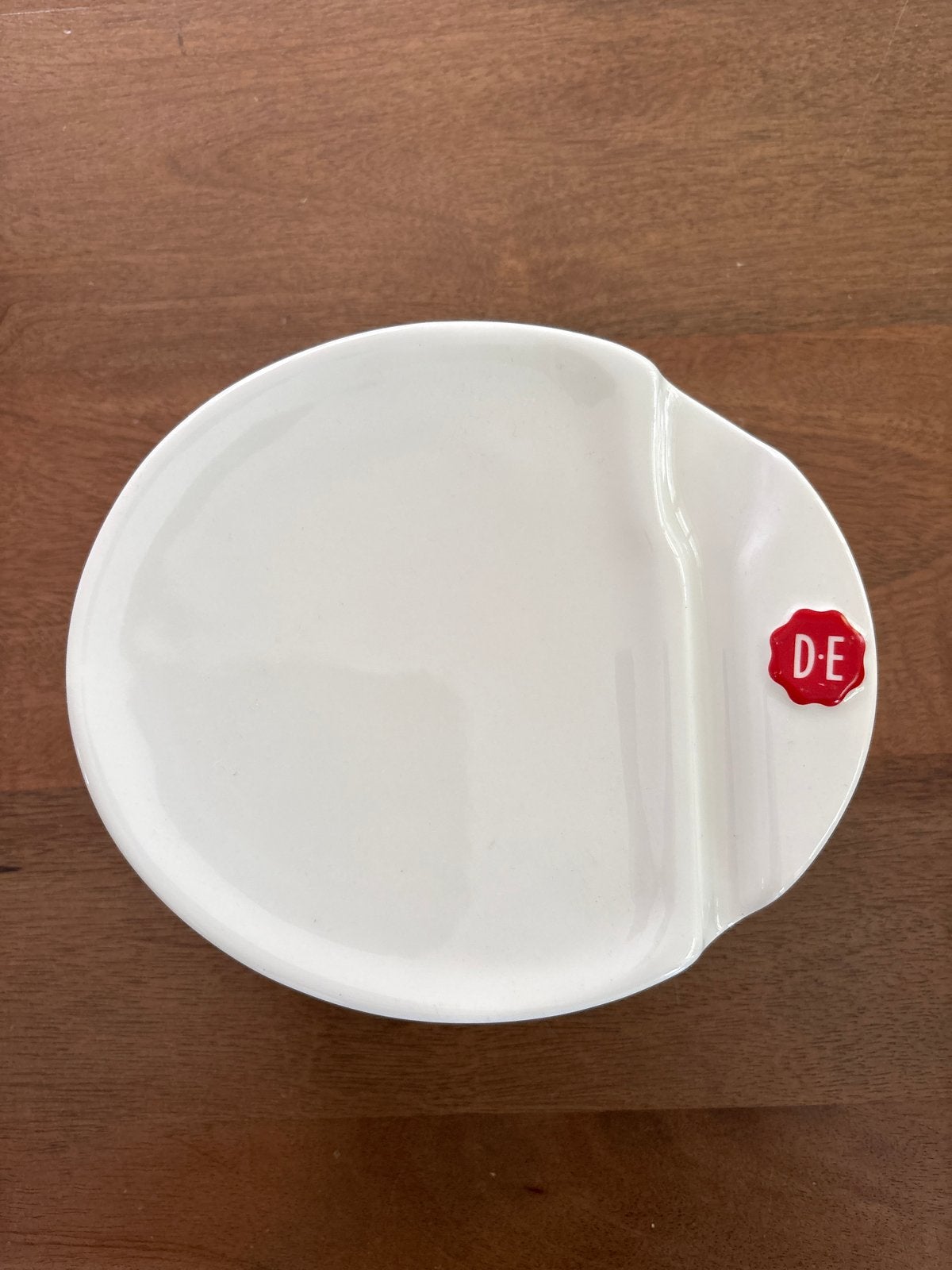 Douwe Egberts taartbordjes - set van 6, Ophalen, Overige merken, Keramiek, Overige typen