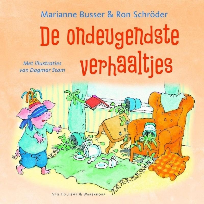 De ondeugendste verhaaltjes. Vrolijk & kleurrijk boek  4 jr., Ophalen, Fictie algemeen, Jongen of Meisje, Zo goed als nieuw