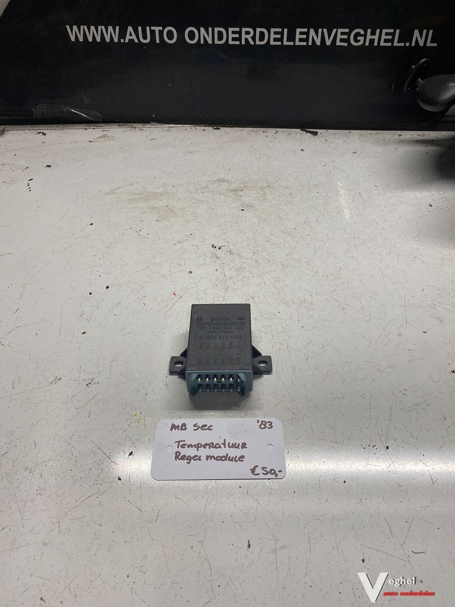 Mercedes W126 SEC 1983 Temperatuur Module 000 822 1403, Gebruikt, -, -, Ophalen of Verzenden