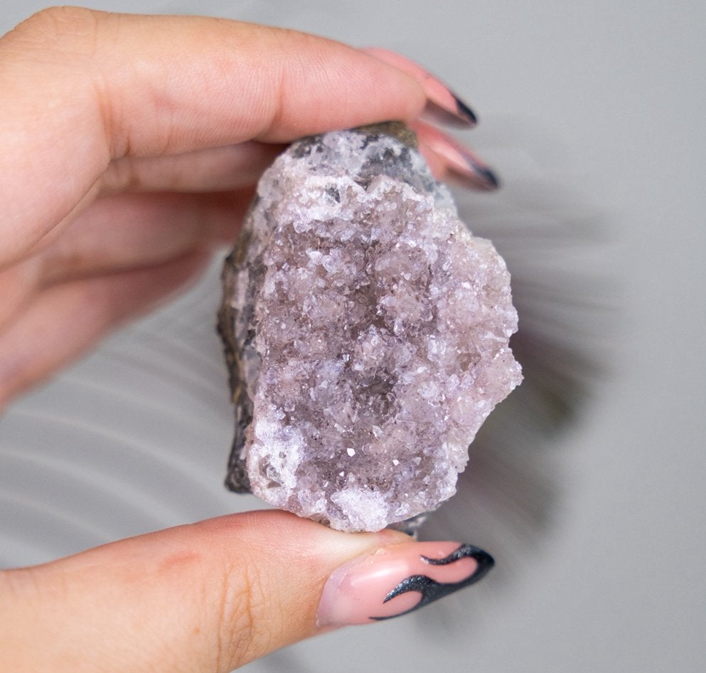 Regenboog amethist, Verzamelen, Mineralen en Fossielen, Ophalen of Verzenden