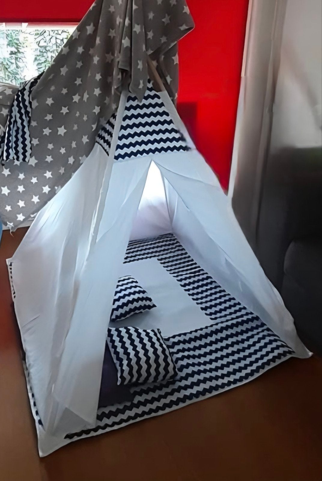 Wigwam Tent ⛺️ 🤠 🏕 Speeltent Tipi Wig Wam Tentje Tipitent, Kinderen en Baby's, Speelgoed | Speeltenten, Ophalen, Zo goed als nieuw