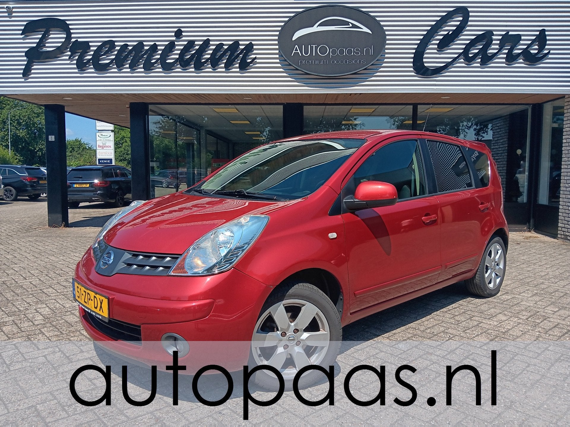 Nissan Note 1.6 Acenta,Airco,Bluetooth,trekh,1ste eigenaar,t, Auto's, Voorwielaandrijving, Zwart, 4 cilinders, Origineel Nederlands