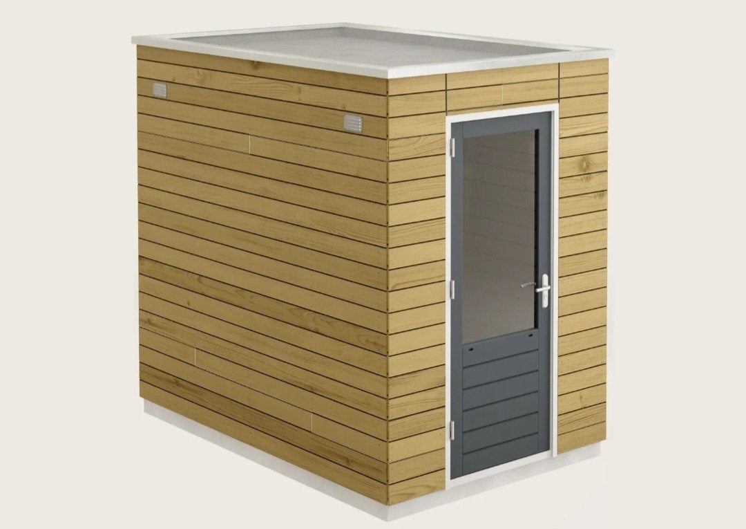 Prefab schuren te koop, Ophalen