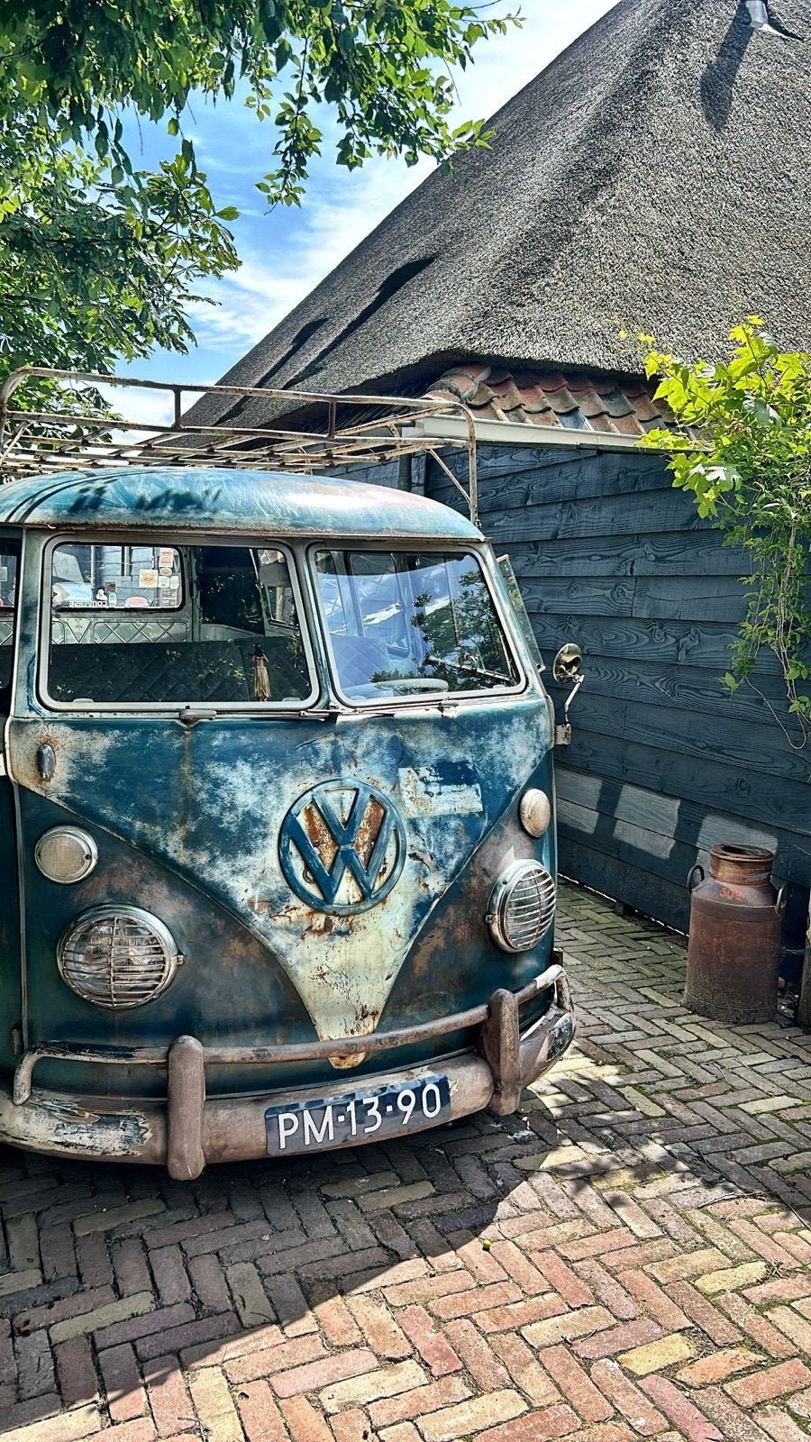 Volkswagen T1 (1965), Achterwielaandrijving, 54 pk, Blauw, 1100 kg