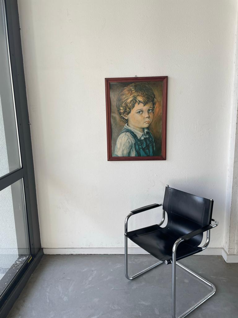 Vintage print 'Huilende Jongen' uit de jaren '70, Ophalen