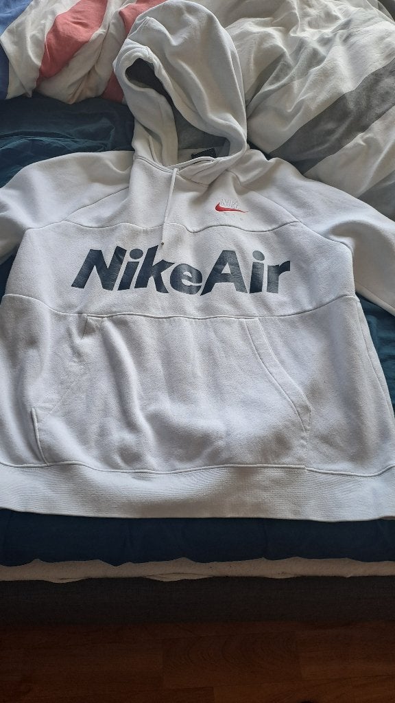 Nike air hoodie, Kleding | Dames, Truien en Vesten, Maat 38/40 (M), Wit, Nike, Ophalen of Verzenden