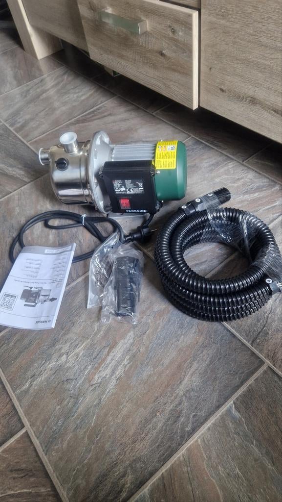 Te koop Parkside waterpomp - Nieuwstaat, Tuin en Terras, Waterpompen, Ophalen of Verzenden, Nieuw, Elektrisch, Beregeningspomp