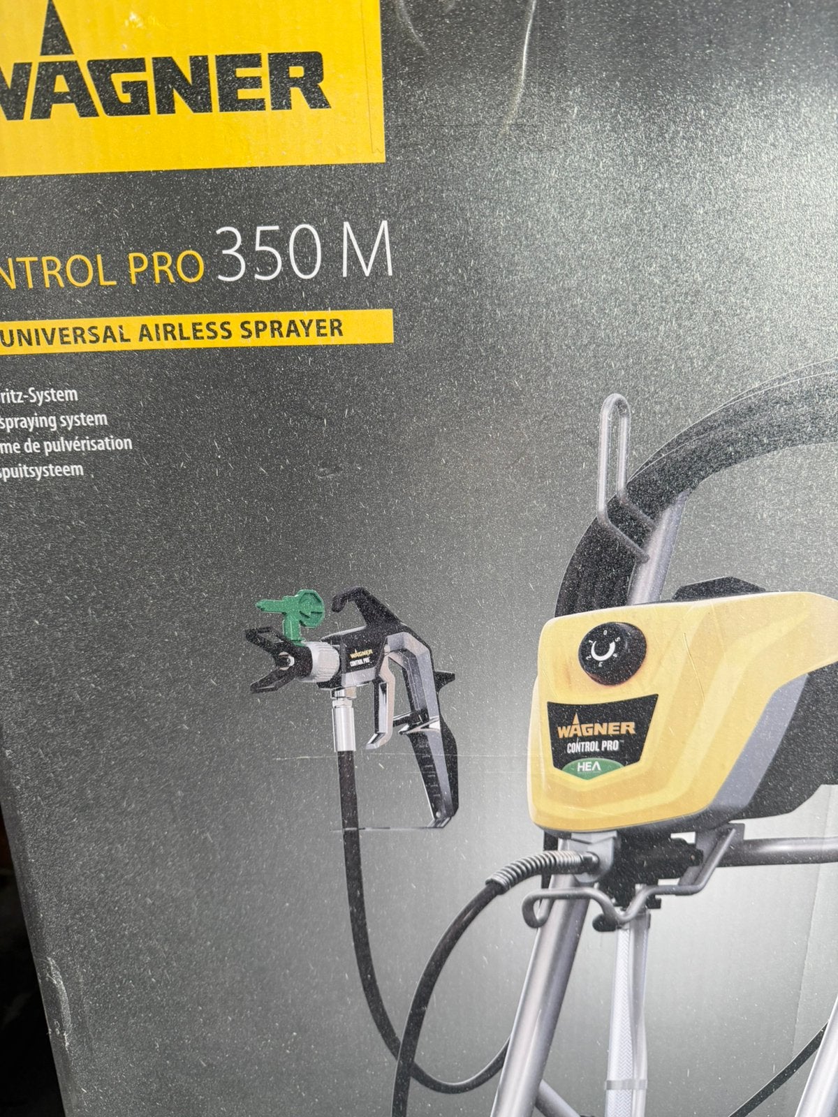 Wagner control Pro 350 M met verlengstuk, Doe-het-zelf en Verbouw, Schildersmaterialen, Ophalen of Verzenden, Zo goed als nieuw