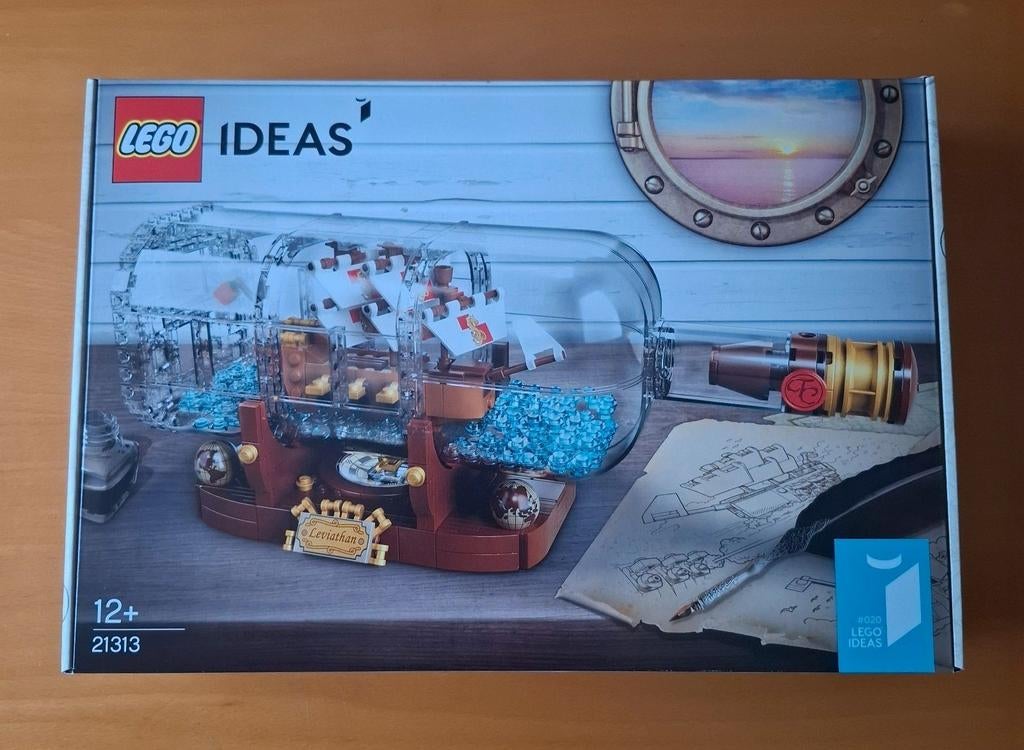Lego 21313, SCHIP IN FLES, NIEUW, Ophalen of Verzenden, Nieuw