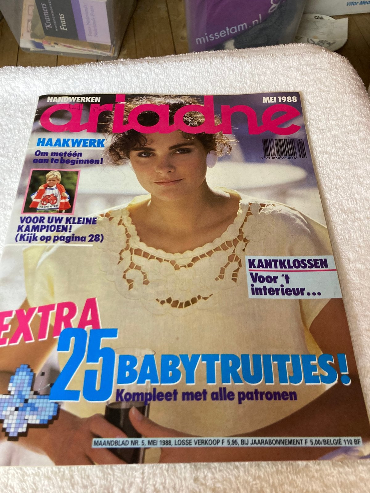 vintage Ariadne, Ophalen of Verzenden, Zo goed als nieuw, Breien of Haken, Patroon of Boek
