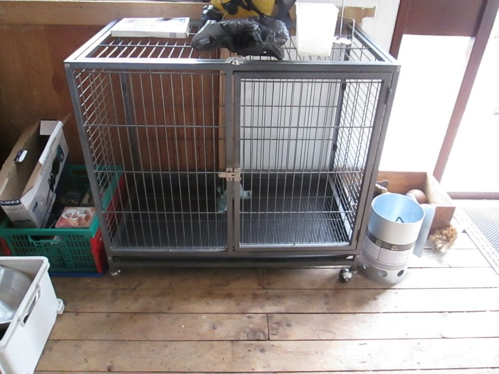 prachtige dieren kooi met lade  40euro 95x57x87, Dieren en Toebehoren, Ophalen, Kooi, 110 cm of meer, Konijn