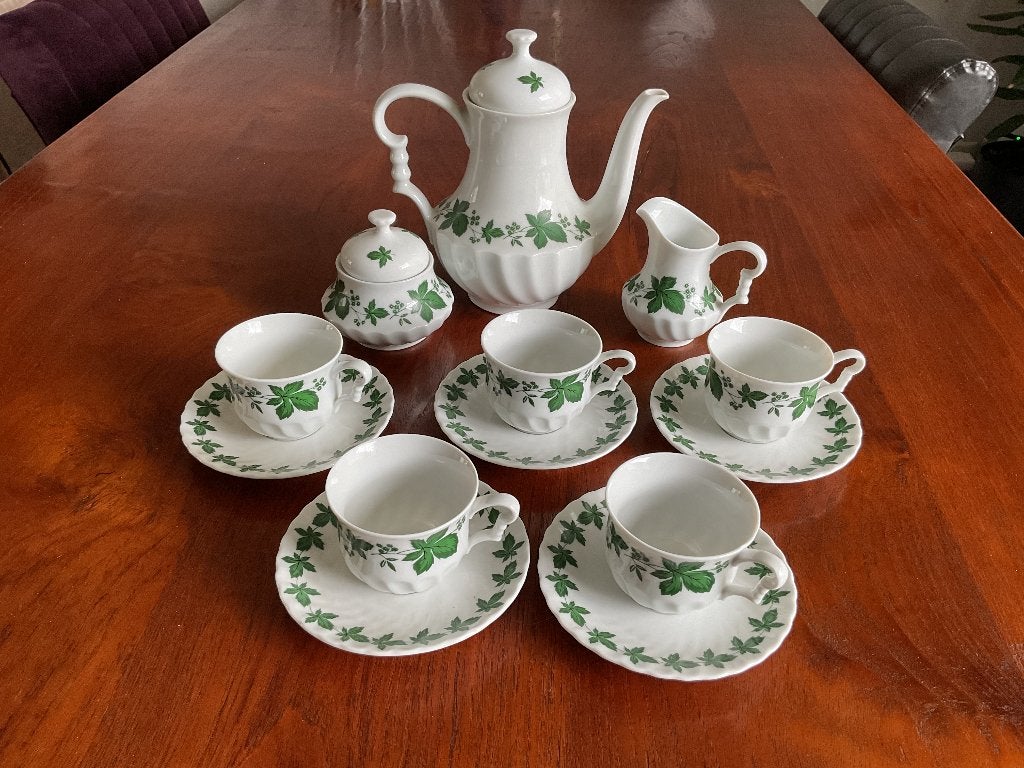 I.Z.G.S. Bavaria set van 5 k/s, theepot, suikerpot/melkkan, Huis en Inrichting, Keuken | Servies, Ophalen, Overige typen, Nieuw