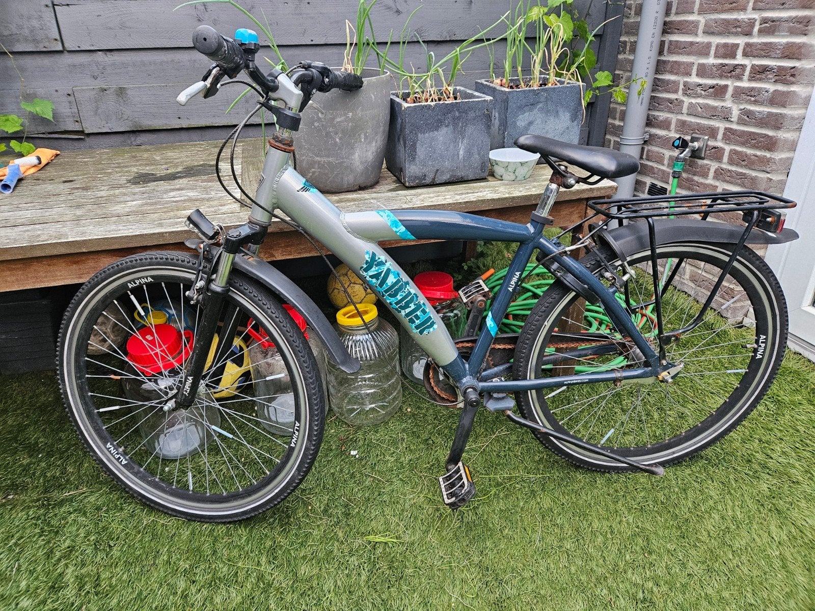Alpina Yabber kinderfiets 26 inch met versnellingen, Gebruikt, Velgrem, Versnellingen, Minder dan 49 cm