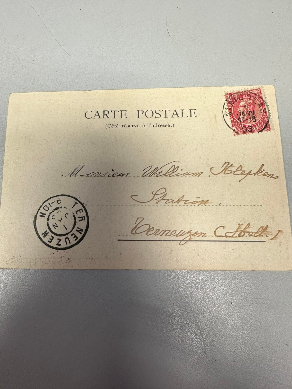 Antieke Prentbriefkaart 1903 - uitgever Sugg Gent, Ophalen of Verzenden, Briefkaart