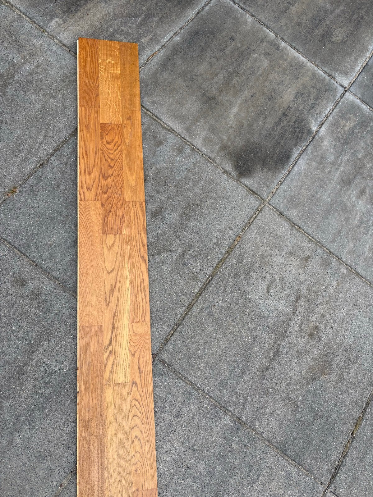 Eikenhouten parket, Ophalen, Gebruikt, Vloerdelen of -planken, 10 m² of meer