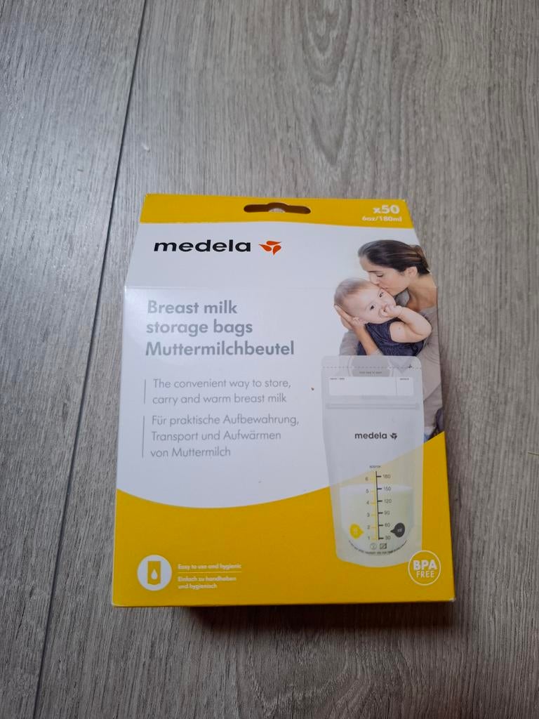 Medela moedermelk bewaarzakjes, Ophalen of Verzenden