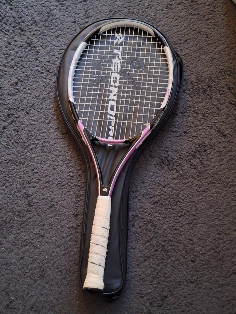 Tecno Pro tennisracket, Sport en Fitness, Tennis, Ophalen of Verzenden, Zo goed als nieuw, Racket