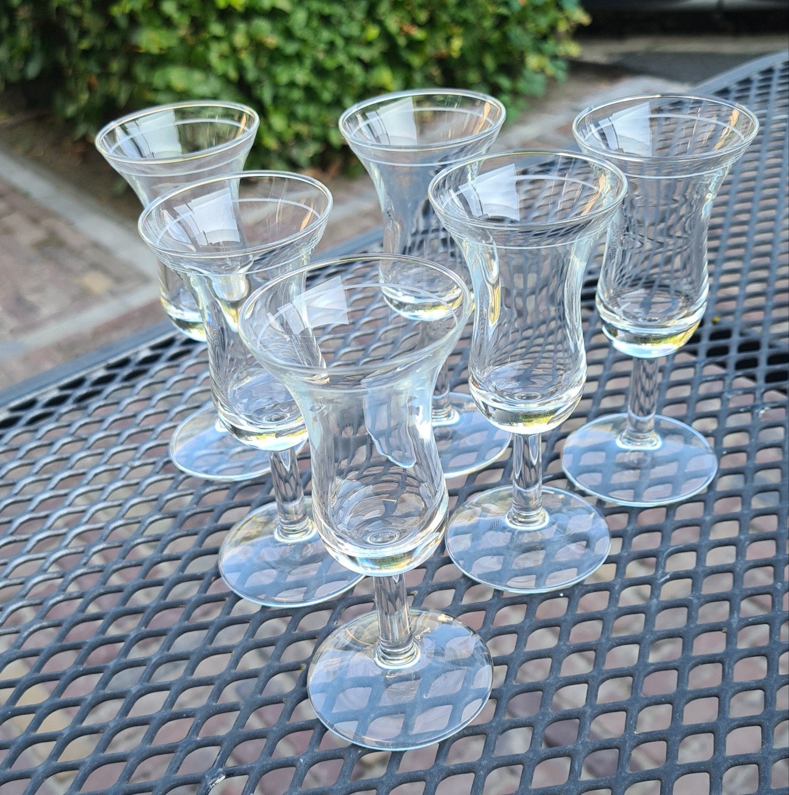 Set van 6 Intermezzo Leerdam borrelglazen 3,5 cl, Huis en Inrichting, Nieuw, Ophalen of Verzenden, Overige merken, Glas