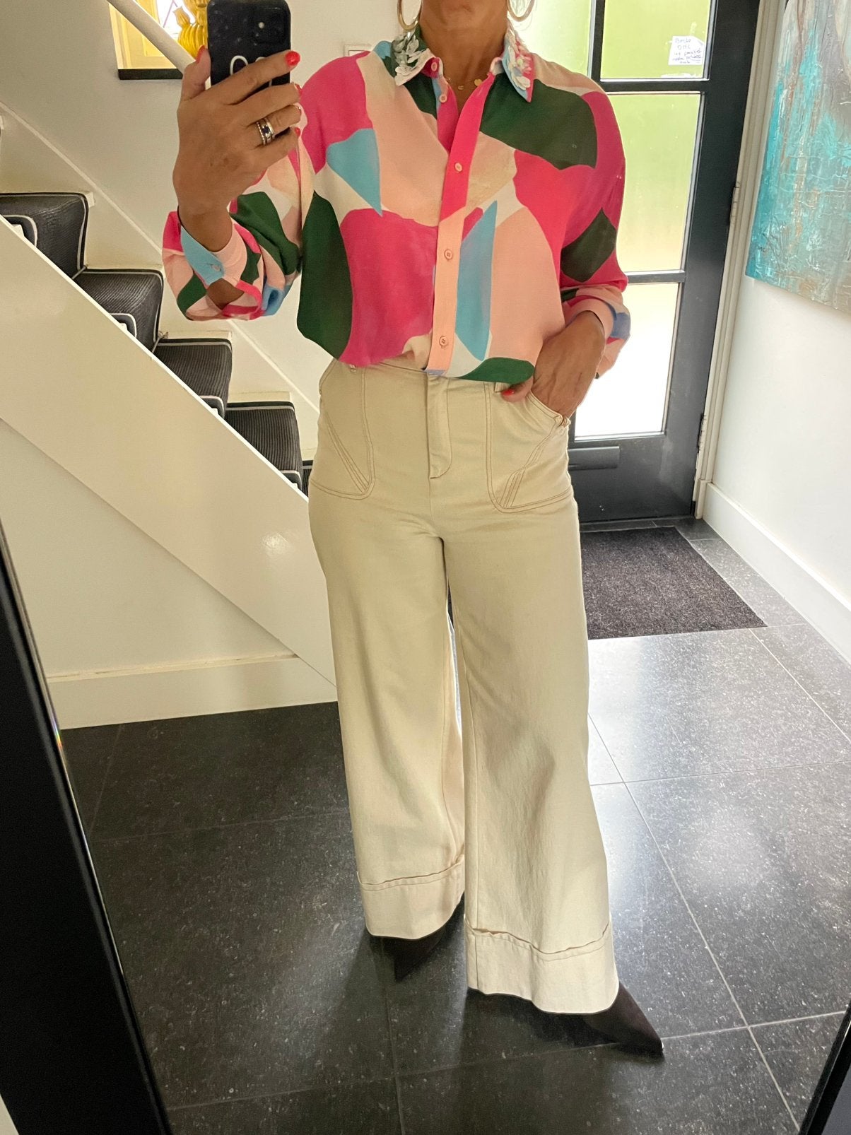 Essentiel Antwerp, prachtige en aparte blouse, maat XS t/m L, Ophalen of Verzenden, Nieuw, Maat 38/40 (M), Meerkleurig