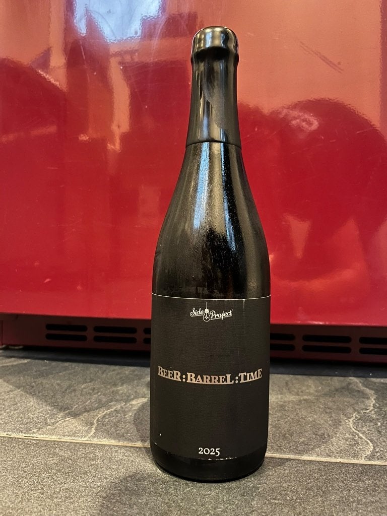 Side Project Beer Barrel Time 2025, Ophalen of Verzenden, Nieuw, Flesje(s), Overige merken