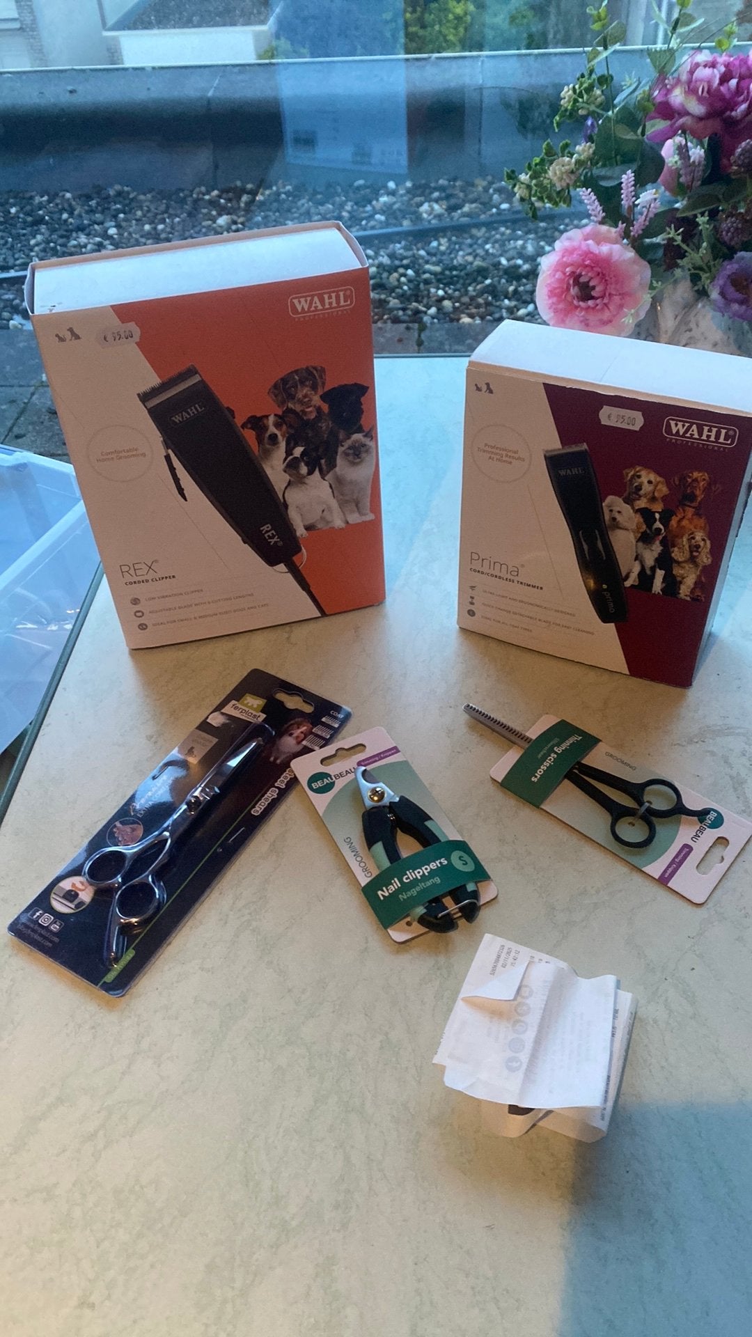 Hondentrim benodigheden Nieuw!, Dieren en Toebehoren, Honden-accessoires, Wahl, Ophalen of Verzenden, Nieuw, Tondeuse