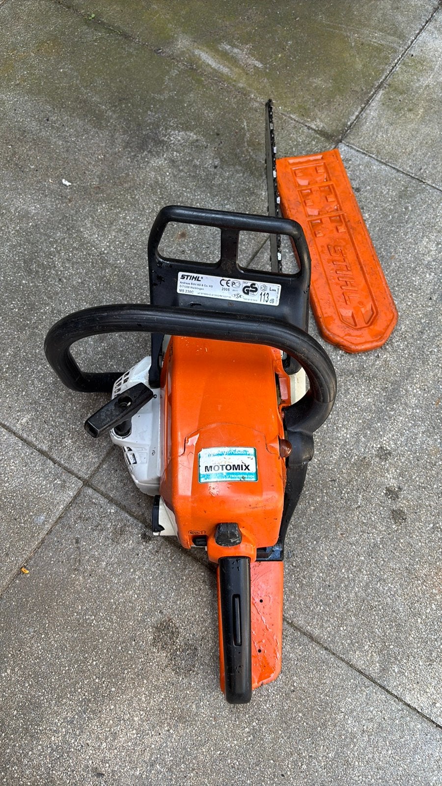 Stihl ketingzaag, Ophalen of Verzenden, Zo goed als nieuw