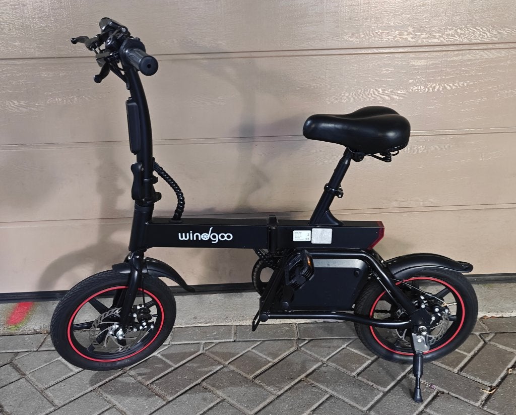 Windgoo B20 elektrische vouwfiets (met lader), Minder dan 14 inch, Zo goed als nieuw, Totaal opvouwbaar, Ophalen