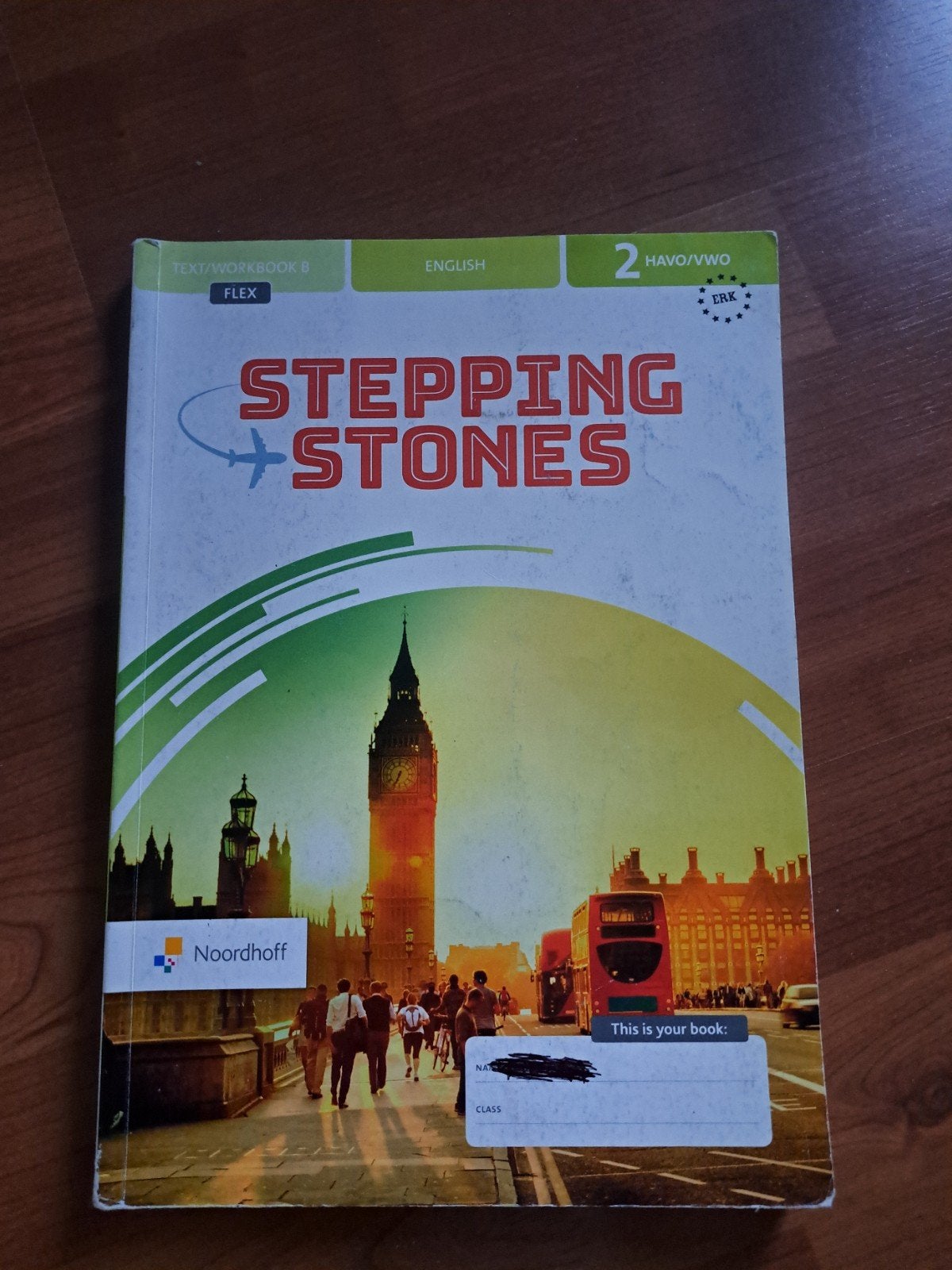 Stepping Stones 2 HAVO/VWO Engels tekst/werkboek B, Boeken, Engels, Noordhoff, HAVO, Ophalen
