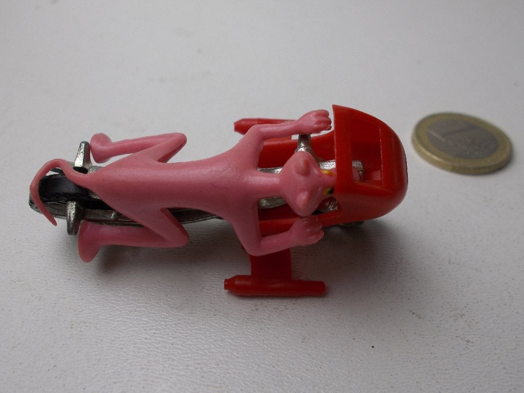 1979 Corgi Juniors 19 PINK PANTHER MOTORCYCLE + FIGUURTJE., Ophalen of Verzenden, Zo goed als nieuw, Overige typen, Corgi