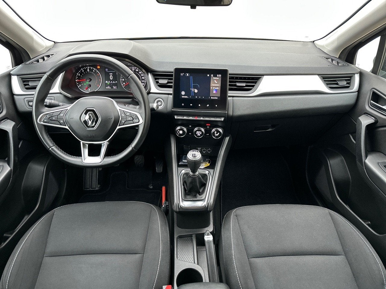 Renault Captur 1.0 TCe 90 Zen ECC / CAMERA / PDC / NAVI, Auto's, Voorwielaandrijving, Stof, Gebruikt, Euro 6