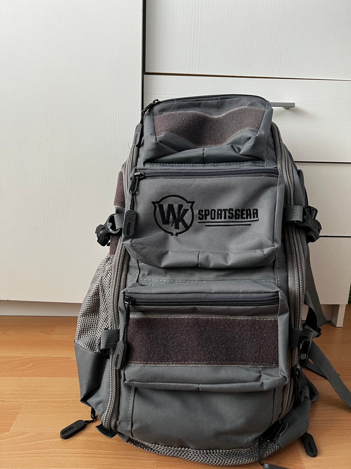 Tactische Backpack Wolf Grey 50L Rugzak, Ophalen of Verzenden, Zo goed als nieuw, Zwart, Android
