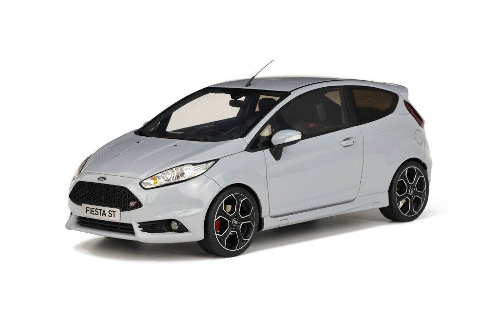 OttoMobile 1/18 Ford Fiesta ST200 grijs OT985, Ophalen of Verzenden, Zo goed als nieuw, Auto, OttOMobile