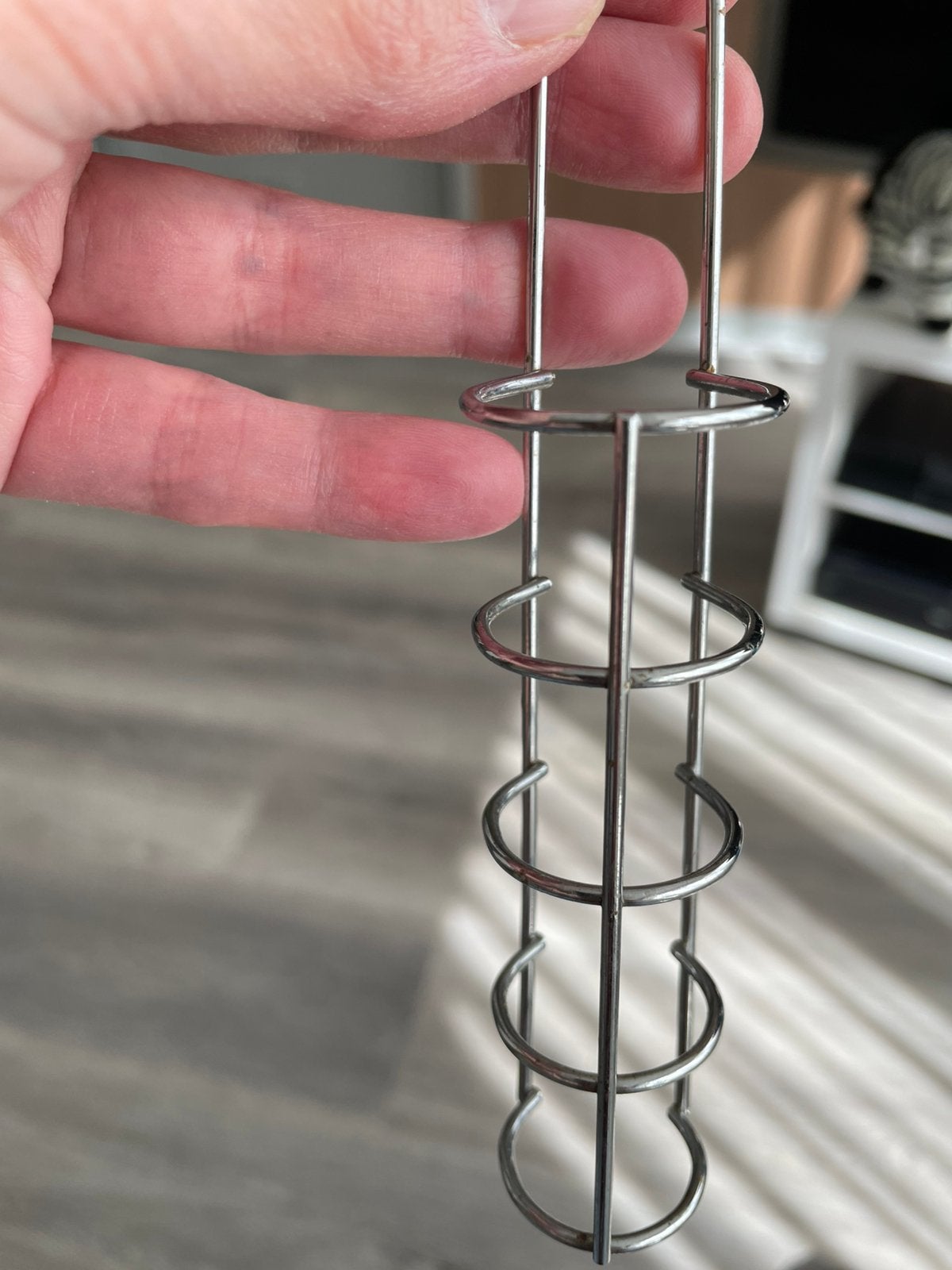 Metalen houder knaagdieren voor. Bv een wortel, Ophalen of Verzenden, Gebruikt, Verzorging