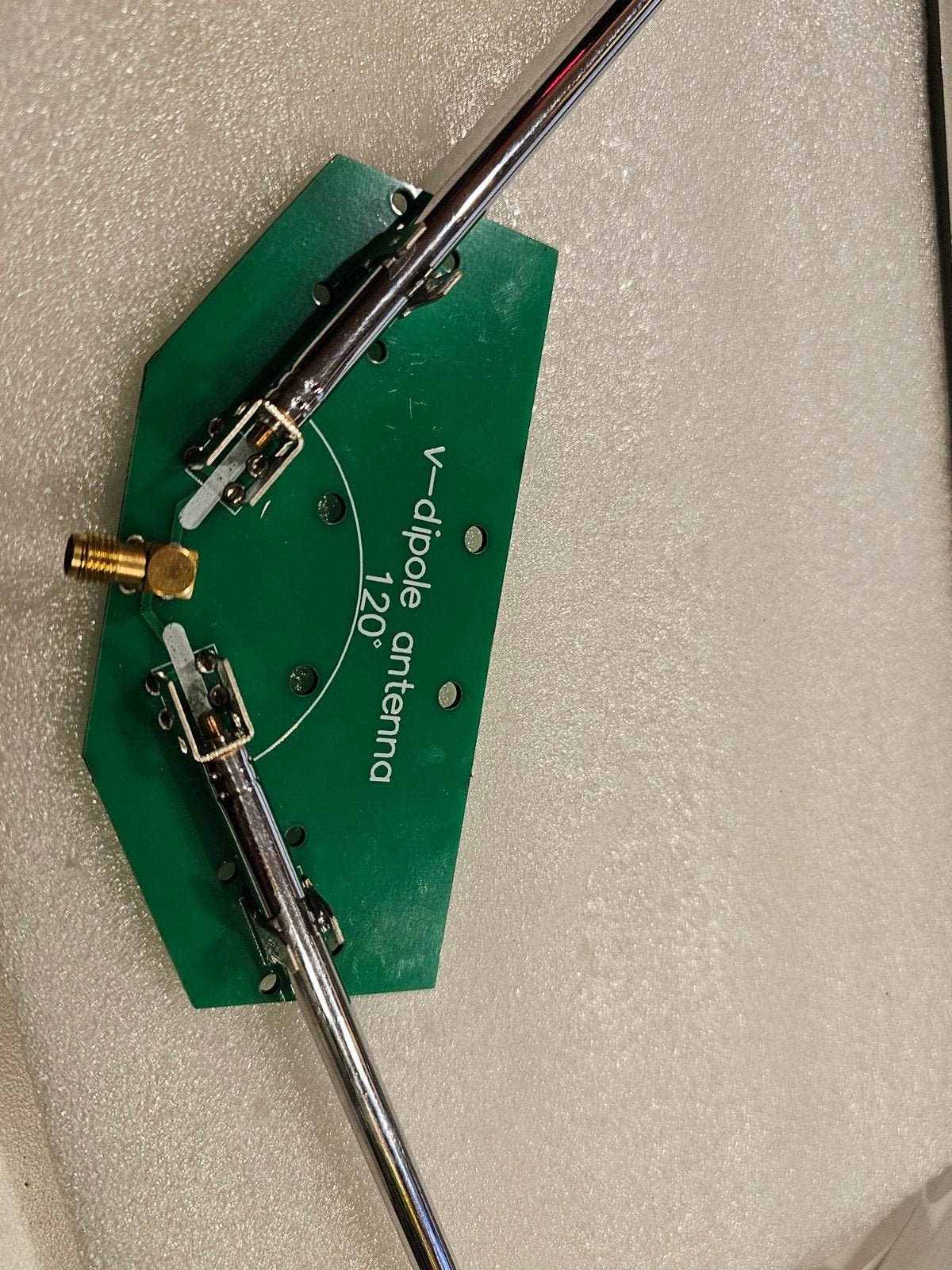 V dipool 70-480MHz swr 1:1 100w  max FM zender, Ophalen of Verzenden, Vulpen, Overige merken