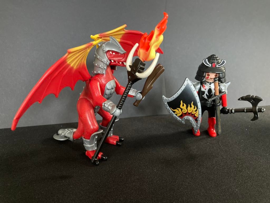 Playmobil Samoerai krijger met draak 5463, Kinderen en Baby's, Speelgoed | Playmobil, Ophalen of Verzenden, Zo goed als nieuw