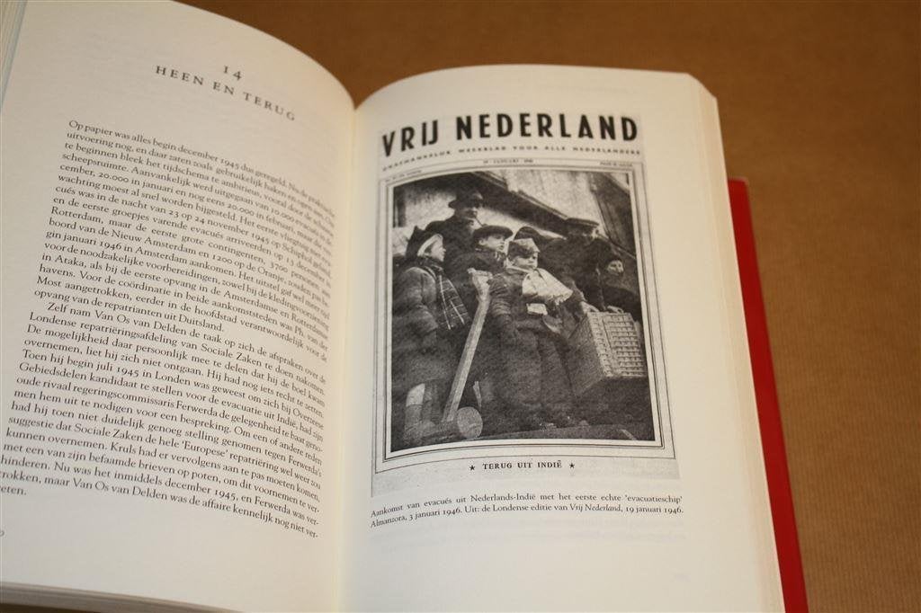 Meelstreep. Terugkeer, opvang na Wo2., Ophalen of Verzenden, Tweede Wereldoorlog, Gelezen, Overige onderwerpen