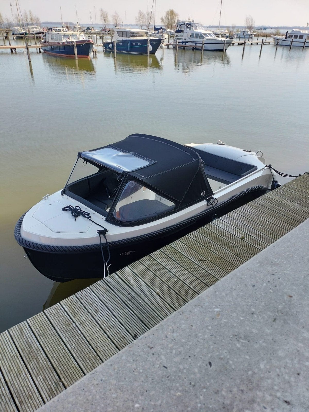 Oud Huijzer 578 Tender met Honda 20 PK buitenboordmotor, Overige merken, Buitenboordmotor, Tot 1.00 meter, Tender