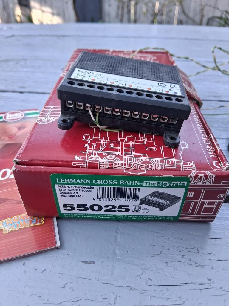 55025 voor LGB wisseldecoder, Hobby en Vrije tijd, Ophalen, Gelijkstroom, LGB