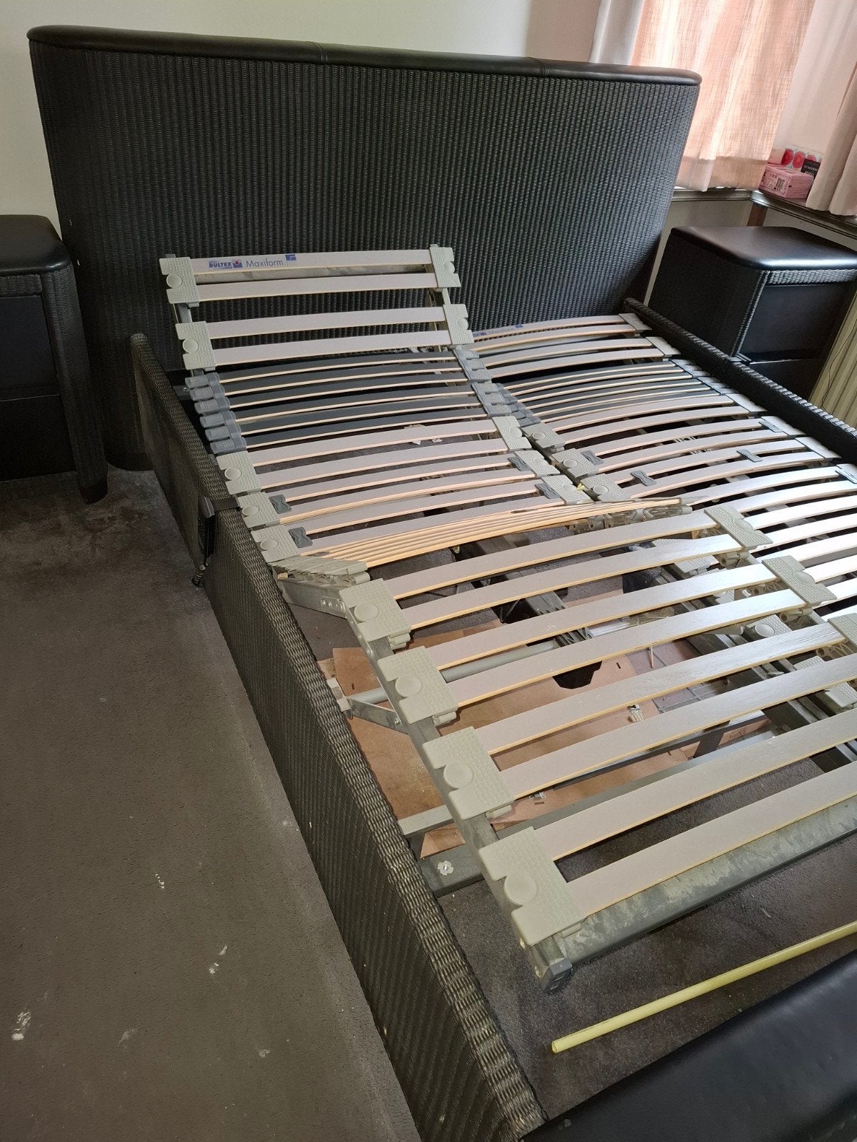 Twee persoonsbed, Ophalen, Gebruikt, Tweepersoons, 180 cm