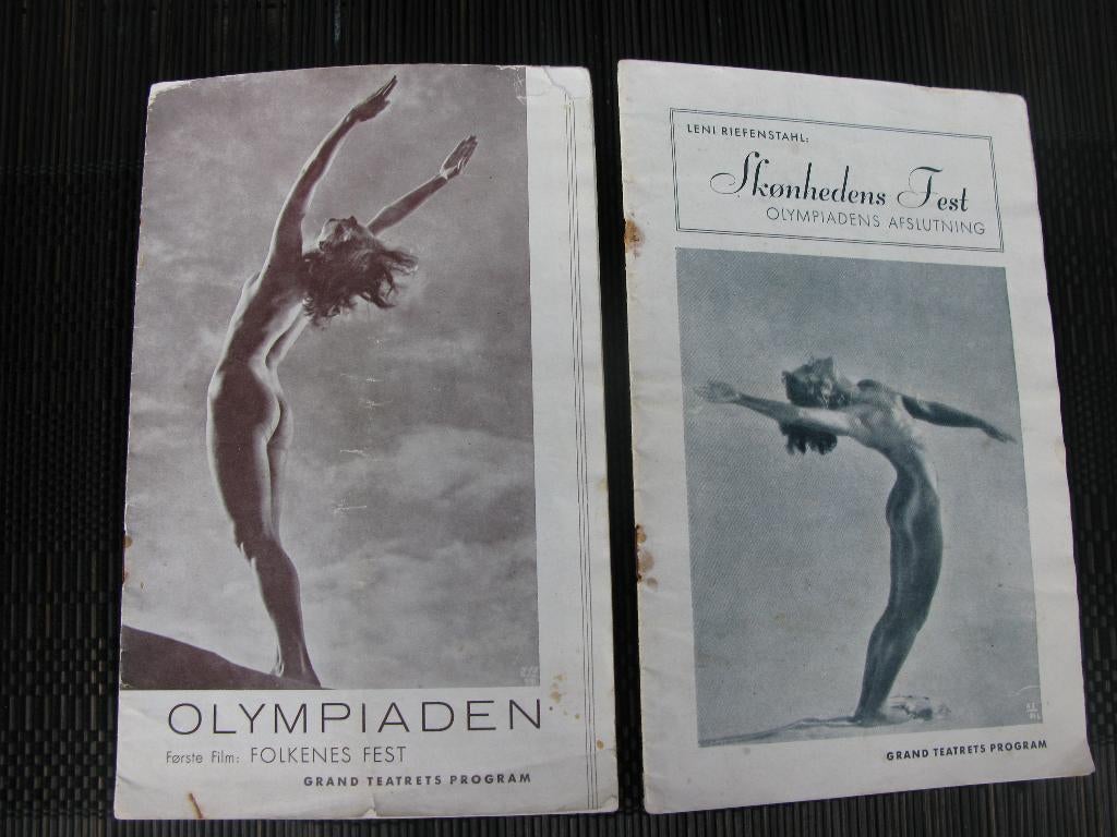 LENI RIEFENSTAHL 1936 BOEKJES OLYMPISCHE SPELEN, Ophalen of Verzenden, Gebruikt