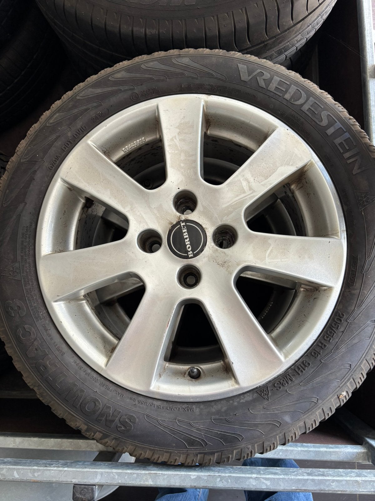 Velgen Peugeot 307 met zomer of winter banden, Ophalen