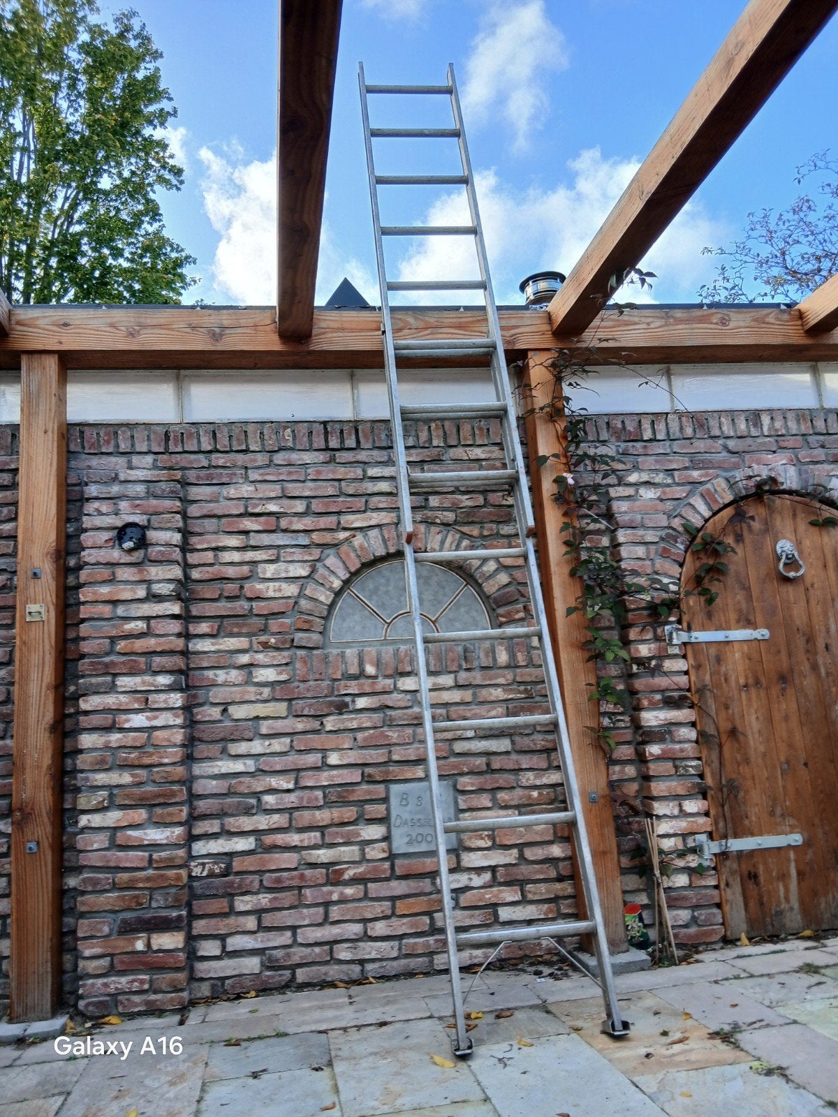 te koop uitschuif ladder altrex, Ophalen, Aluminium