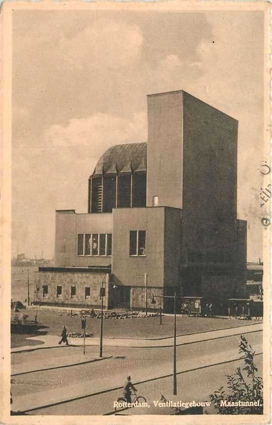 300-248-045 Rotterdam Maastunnel, Verzamelen, Verzenden, Voor 1920, Zuid-Holland