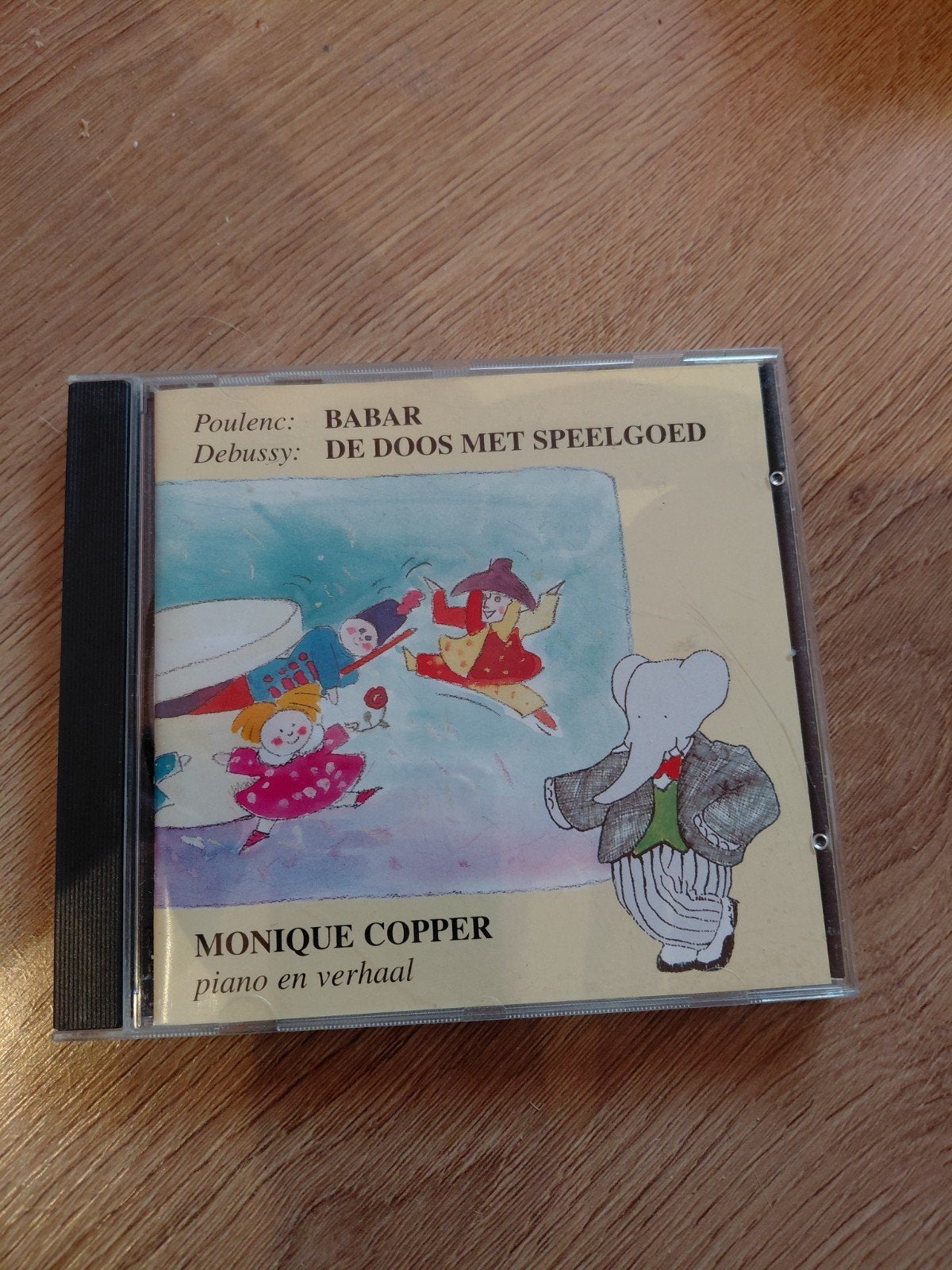 Babar en de Doos met Speelgoed 1989 cd., Ophalen of Verzenden, Zo goed als nieuw, Verhaal of Sprookje, 6 tot 9 jaar