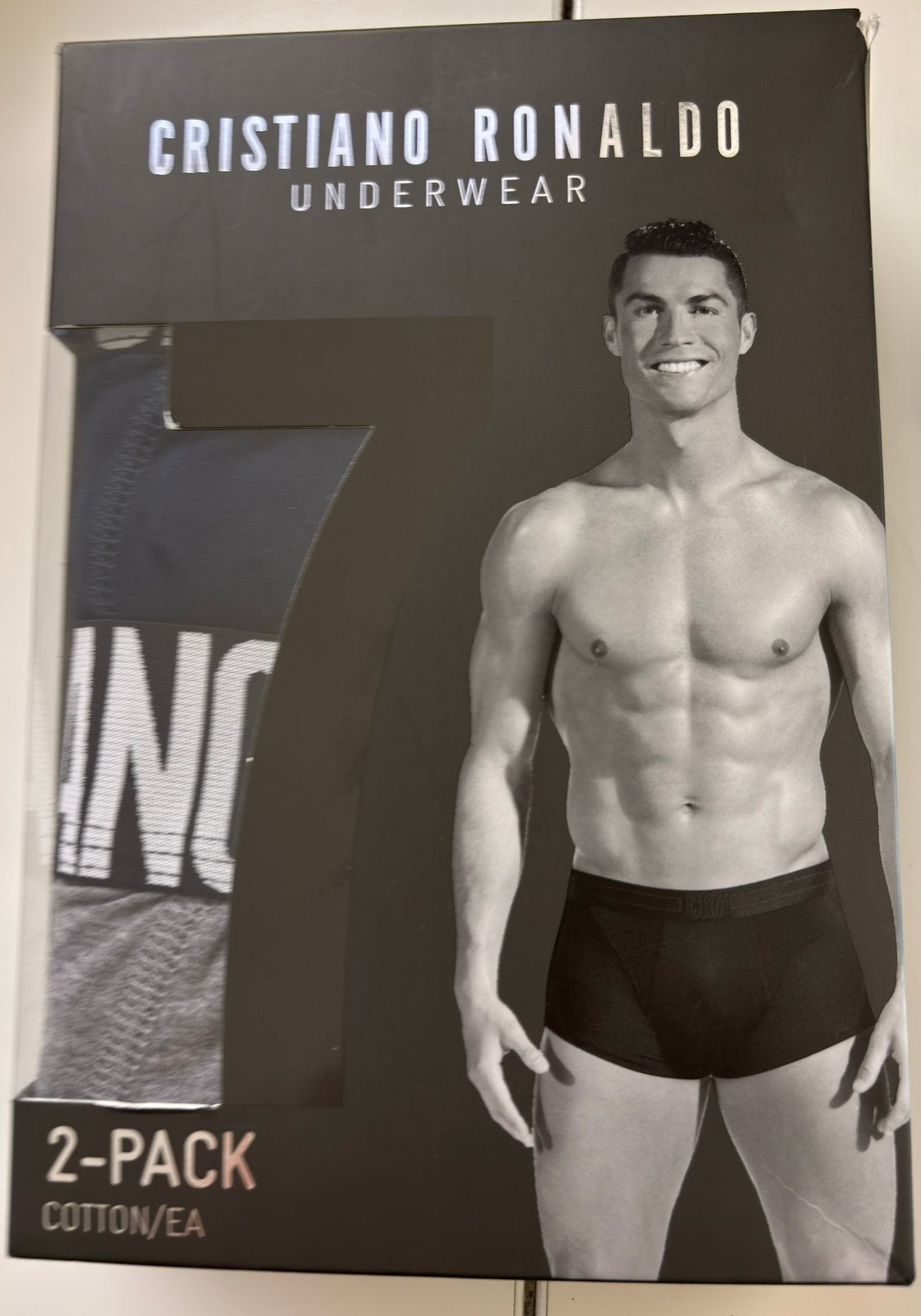 Christiano Ronaldo CR7 boxershorts 2-pack maat S origineel, Ophalen, Overige kleuren, Boxer