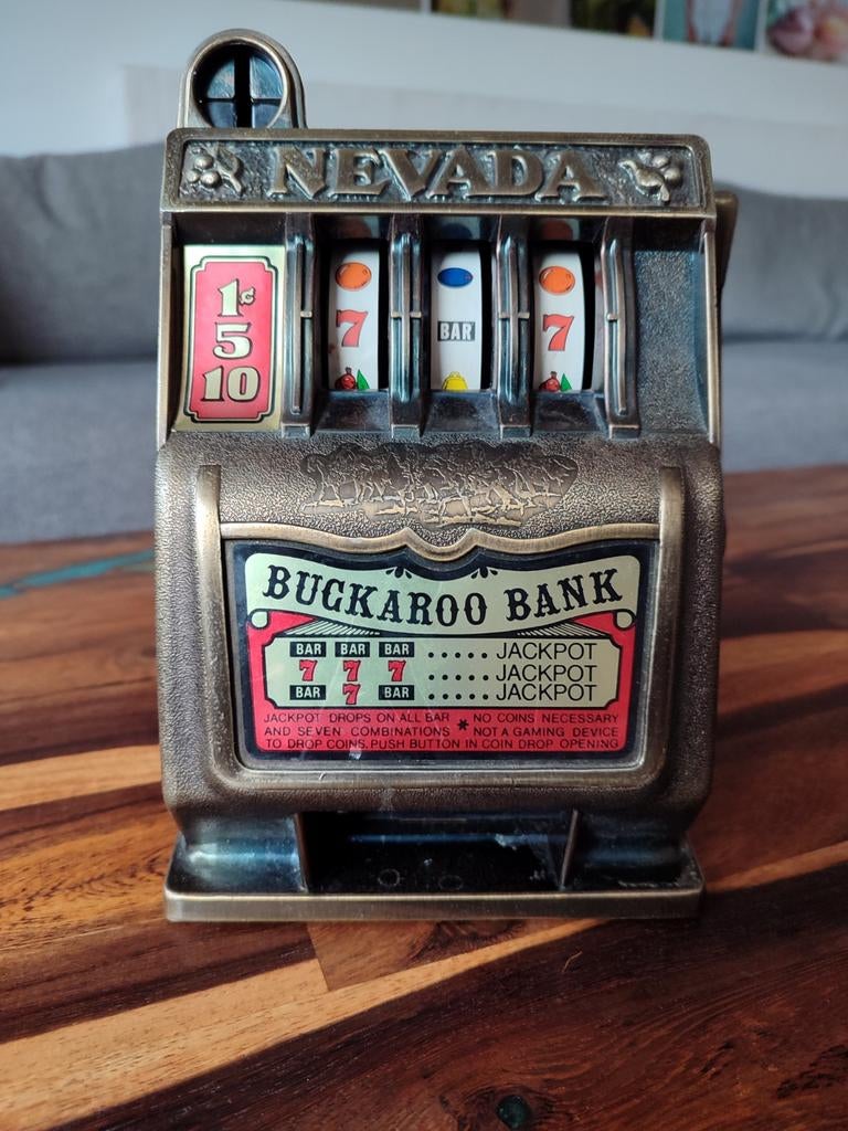 Buckaroo Bank Gokautomaat - Let op, beschrijving lezen, Verzamelen, Overige munten, Ophalen of Verzenden, Gebruikt