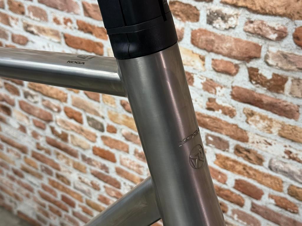 Koga F3 9.0 | Titanium | Lichtgewicht | H54 | €500 korting!, Overige merken, 28 inch, Koga, Nieuw