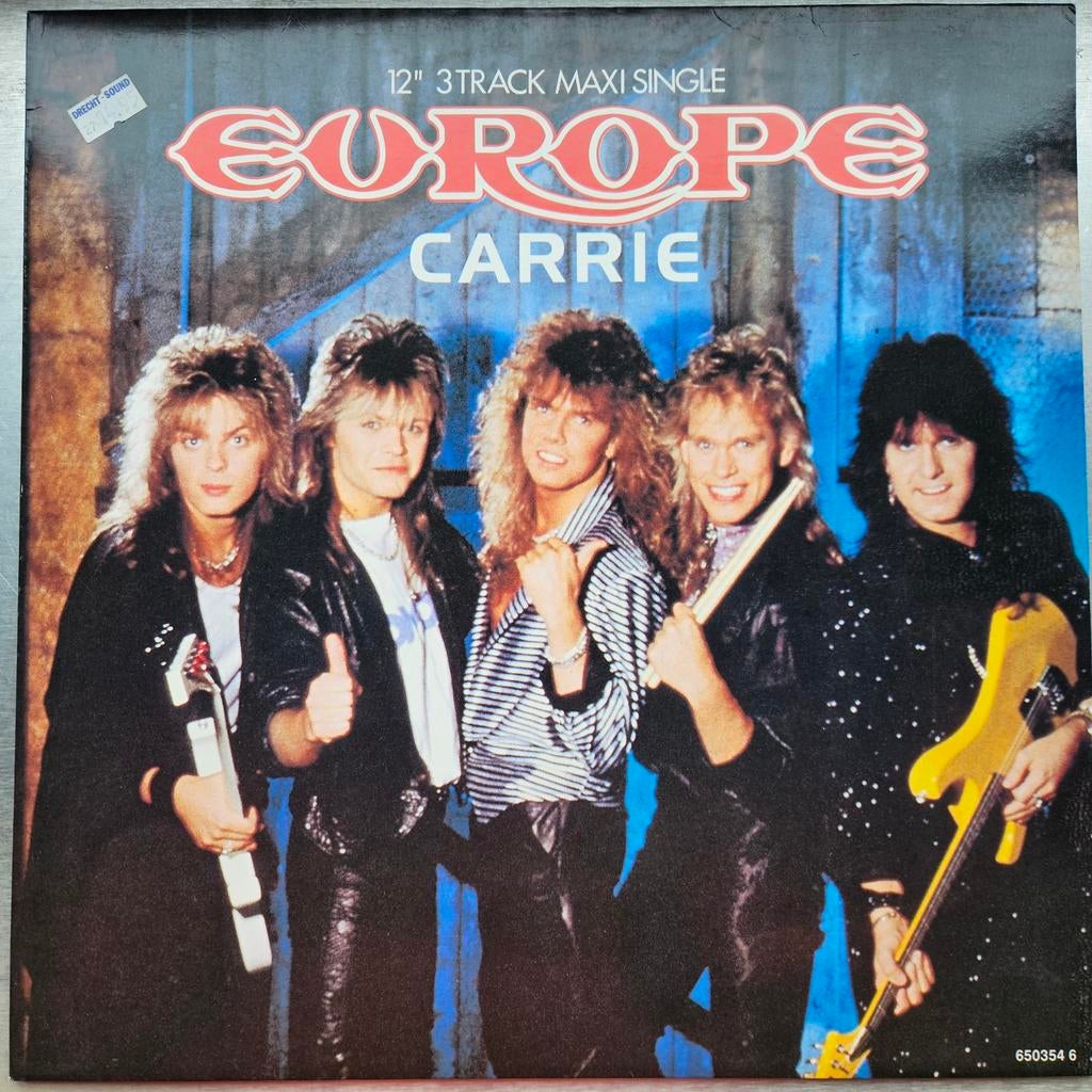 Europe - Carrie 12inch Maxisingle Vinyl Rock pop, Ophalen of Verzenden, 12 inch, Maxi-single