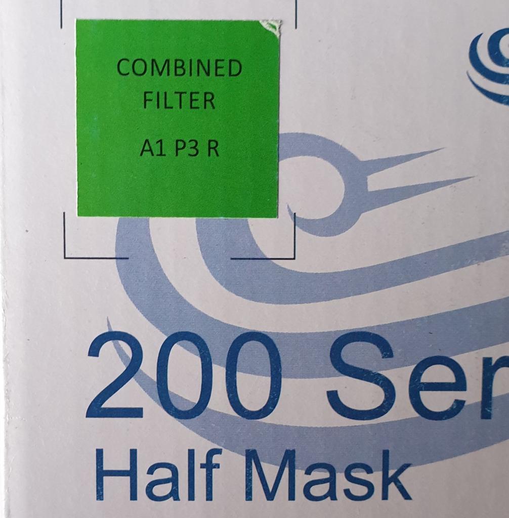 9 Sets A1P3 Filter cartridge RSG 200 Series, Doe-het-zelf en Verbouw, Adembescherming, Ophalen of Verzenden, Nieuw, Halfgelaatsmaskers