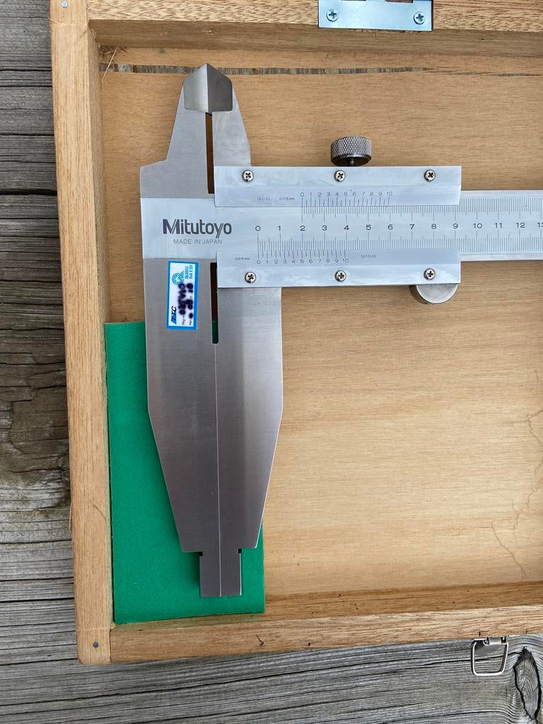 Mitutoyo Schuifmaat 533 Series 1000mm, Doe-het-zelf en Verbouw, Meetapparatuur, Ophalen, Zo goed als nieuw, Afstand